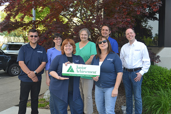 Junior Achievement group photo